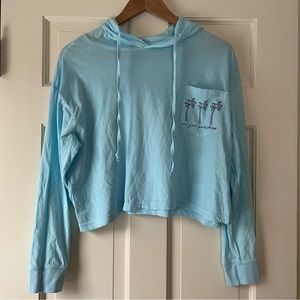 NWOT Ron Jon Cropped Hoodie